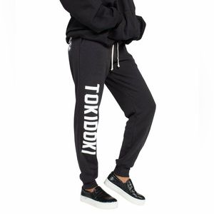 TOKIDOKI UNISEX Team Spirit JOGGERS! Comfy Casual Black Sweatpants Workout Gym